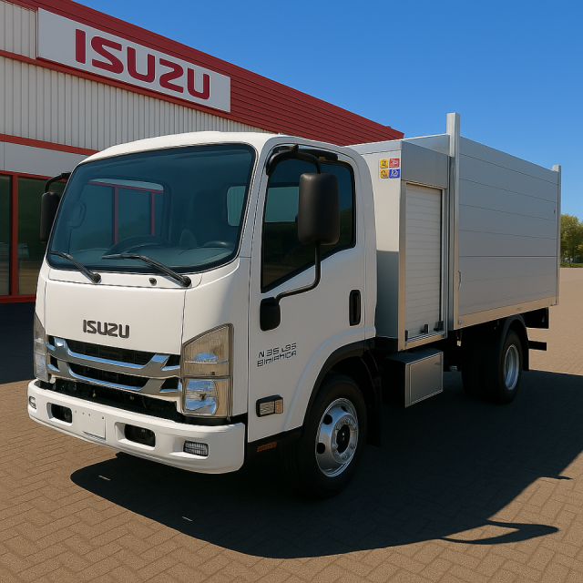 Isuzu Truck N35 1.9 LWB Twin Rear Wheel Tipper Diesel White