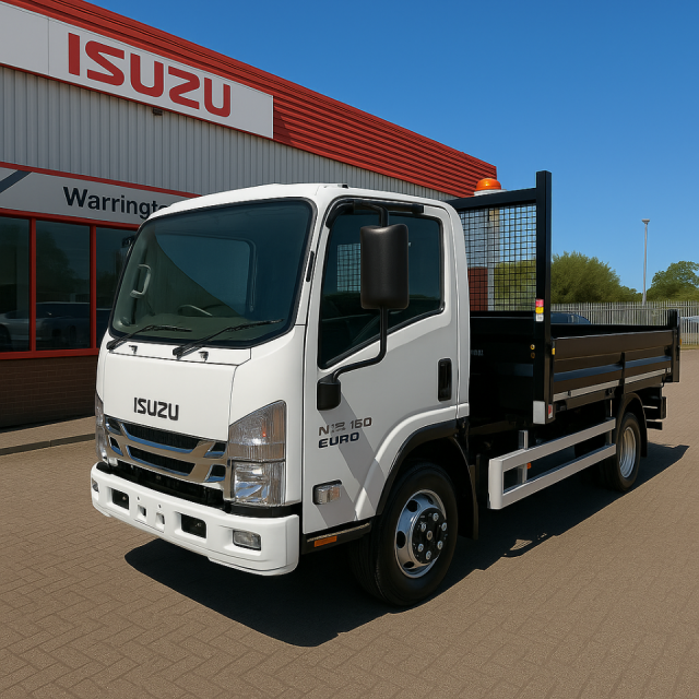 Isuzu Trucks N 3.0 N75.150 EasyShift SWB TIPPER Tipper Diesel White & Black