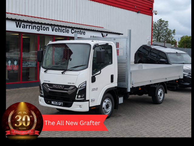 Isuzu Grafter 1.9 N35.125 S SWB DROPSIDE Dropside Diesel White