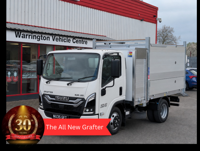 Isuzu Grafter 1.9 N35.125 T SWB ARB TIPPER Automatic Tipper Diesel White