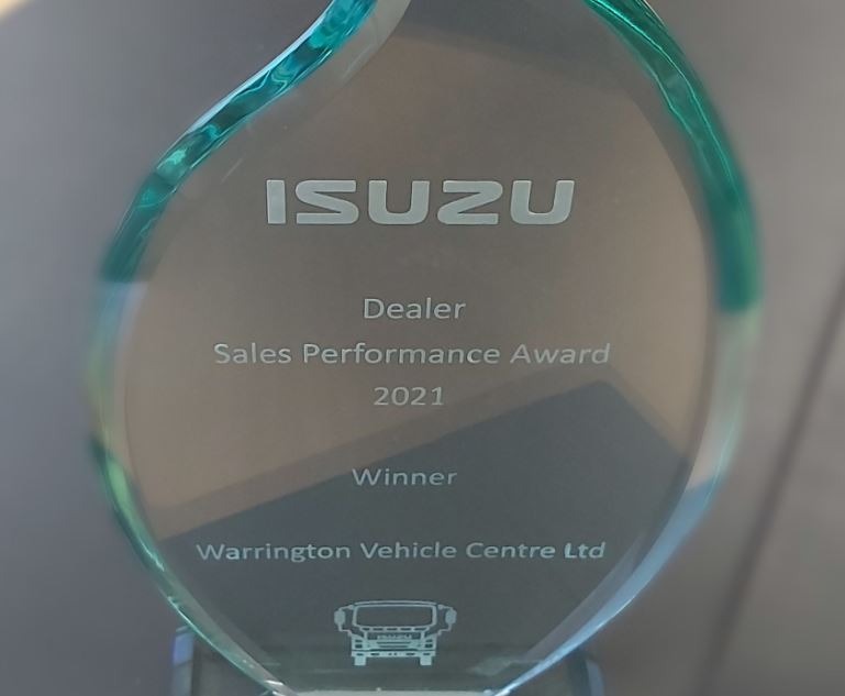 Warrington Isuzu Scoop Multiple Awards at Isuzu Truck Dealer Conference