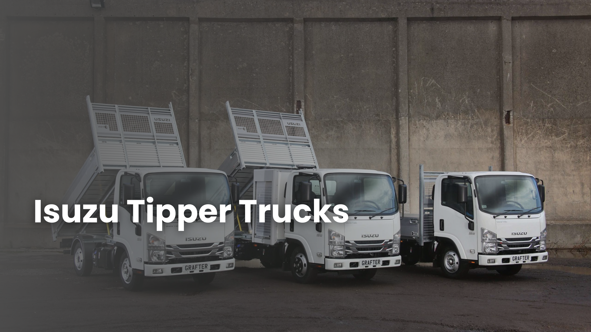 Benefits of Isuzu Tipper Trucks